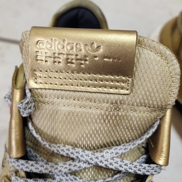 Adidas x Star Wars LIMITED EDITION Nite Jogger 'C-3PO' Sneakers Gold Size 8.5 - Picture 9 of 10